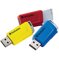 Verbatim Store and Click USB 3.2 16GB Pack of 3 49306