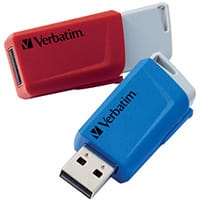 Verbatim Store and Click USB 3.2 32GB Pack of 2 49308