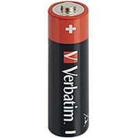 Verbatim AA Alkaline Batteries Pack of 4 49501