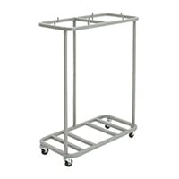 Sackholder Trolley Double for Mail W790xD400xH1115mm Silver GoSecure Ref SH2-C 706331