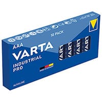 Varta Industrial PRO AAA Pack of 10 4003211111
