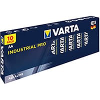 Varta Industrial Pro AA Battery Pack of 10 04006211111