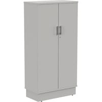 Grand Tall Cupboard With Lockable Doors W805xD420xH1615mm Grey