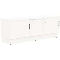 Grand Right Hand Side Large Credenza Unit With Sliding Doors & Back Door W1650xD480xH620mm White
