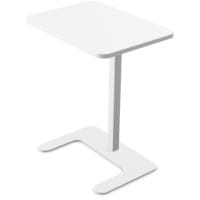 Gato Laptop Stand 550x400x670mm White Frame & White Top