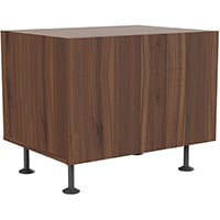 Soreno 1 Drawer Cabinet American Walnut