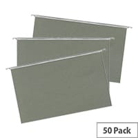 Suspension File Foolscap Pack of 50 WX21001 - Includes tabs and inserts