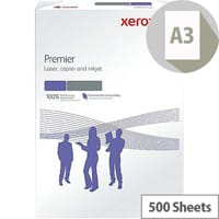 Xerox Premier Paper A3 80gsm White 500 Sheets