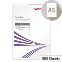Xerox A5 80gsm White Premier Paper Ream of 500 Sheets