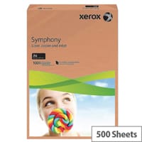 Xerox Symphony Orange A4 Paper 80gsm Pack of 500