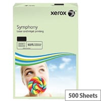 Xerox Symphony Pastel Green A4 Paper 80gsm Pack of 500