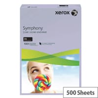Xerox Symphony Medium Lilac A4 Paper 80g Ream 500 Sheets