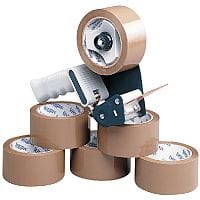 Ambassador Tape Dispenser With 6 Rolls Polypropylene Tape 50mmx66m