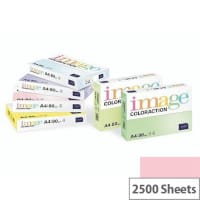 Image Coloraction Tropic Pale Pink A3 Paper 80gsm Box of 2500 Sheets