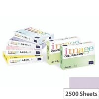Image Coloraction Tundra Mid Lilac Violet A4 Paper 80gsm Box of 2500 Sheets