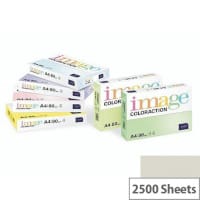 Image Coloraction Iceland Mid Grey A4 Paper 80gsm Box of 2500 Sheets