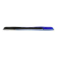 Kensington Duo Gel Mouse Wristrest Wave - Mouse pad with wrist pillow - black, blue