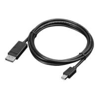 Lenovo - DisplayPort cable - Mini DisplayPort (M) to DisplayPort (M) - for ThinkPad Helix; ThinkPad L470; L570; P51; T431s; T470p; T530; W550s; X240