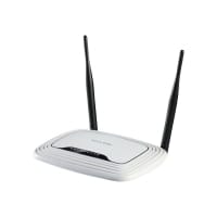 TP-Link TL-WR841N 300Mbps Wireless N Router - Wireless router - 4-port switch - 802.11b/g/n (draft 2.0) - 2.4 GHz