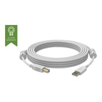 Vision Techconnect 2 - USB cable - USB Type B (M) to USB (M) - USB 2.0 - 3 m - white