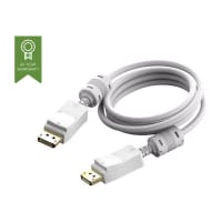 Vision Techconnect - DisplayPort cable - DisplayPort (M) to DisplayPort (M) - 2 m - white
