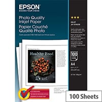 Epson Photo Quality Ink Jet Paper - Matte - coated - pure white - A4 (210 x 297 mm) - 102 g/m² - 100 sheet(s) paper - for EcoTank ET-16500; Expression Home XP-235; Expression Premium XP-540, 900