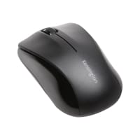 Kensington Mouse for Life - Mouse - right and left-handed - optical - 3 buttons - wireless - 2.4 GHz - USB wireless receiver - black