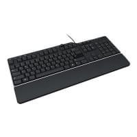 Dell KB522 Business Multimedia - Kit - keyboard - USB - UK/Irish (QWERTY) - black - for Inspiron 11 3179, 15 55XX, 17 5767; Latitude 7370, 7414, E5270, E7470; Precision T1650