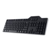 Dell KB813 Smartcard - Keyboard - USB - UK/Irish (QWERTY) - black - for Latitude E6330; OptiPlex 30XX, 7010, 90XX; Precision T1650, T1700, T3610