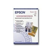 Epson - Radiant white - A3 plus (329 x 423 mm) - 188 g/m² - 20 sheet(s) watercolour paper - for Stylus Pro 4900 Spectro_M1; SureColor P400, P5000, P800, SC-P10000, P20000, P400, P5000