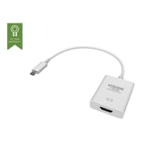 Vision TC-USBCHDMI - External video adapter - USB-C 3.1 - HDMI - white - retail