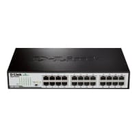 D-Link DGS 1024D - Switch - 1 Gbit/s Gigabit Ethernet - Unmanaged - 24 x 10/100/1000 - 10BASE-T, 100BASE-TX & 1000BASE-T - Desktop