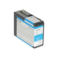 Epson T5802 - 80 ml - cyan - original - ink cartridge - for Stylus Pro 3800, Pro 3880