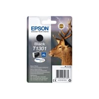 Epson T1301 - 25.4 ml - XL size - black - original - blister - ink cartridge - for Stylus Office BX630, BX635, BX935; WorkForce WF-3010, 3520, 3530, 3540, 7015, 7515, 7525