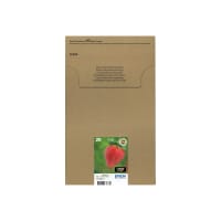 Epson Multipack 29 EasyMail - 4-pack - XL - black, yellow, cyan, magenta - original - blister - ink cartridge - for Expression Home XP-235, 245, 247, 332, 335, 342, 345, 432, 435, 442, 445, 455 - Epson Strawberry