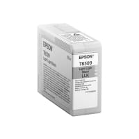 Epson T8509 - 80 ml - light light black - original - ink cartridge - for SureColor P800, P800 Designer Edition, SC-P800