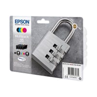 Epson 35 Multipack - 4-pack - black, yellow, cyan, magenta - original - blister - ink cartridge - for WorkForce Pro WF-4720, WF-4720DWF, WF-4725DWF, WF-4730, WF-4730DTWF, WF-4740, WF-4740DTWF