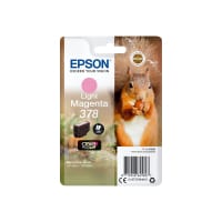 Epson 378 (T3786) Light Magenta Original Ink Cartridge Capacity 4.8ml Blister Ink Cartridge For Expression Photo XP-8500, XP-8500 Small-in-One, XP-8505 (C13T37864010)