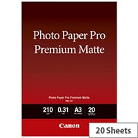 Canon Pro Premium PM-101 A3 Smooth Matte 310 micron 210 g/m² 20 sheet(s) Photo Paper