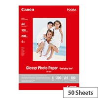 Canon GP-501 Photo Paper Glossy 100 x 150 mm 100 Sheet(s) Photo Paper
