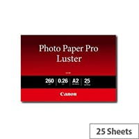 Canon Photo Paper Pro Luster LU-101 - Luster - 260 micron - A2 (420 x 594 mm) - 260 g/m² - 25 sheet(s) photo paper