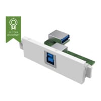 VISION TechConnect 3 USB-b module - Modular facility plate snap-in - USB Type B
