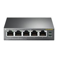 TP-Link TL-SG1005P - Switch - unmanaged - 4 x 10/100/1000 (PoE) + 1 x 10/100/1000 - desktop - PoE (56 W)