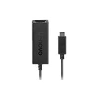 Lenovo USB-C to Ethernet Adapter - Network adapter - USB-C - Gigabit Ethernet x 1 - for D330-10; Legion Y740-15; Y740-17; ThinkCentre M910; ThinkPad Yoga 11e (5th Gen)