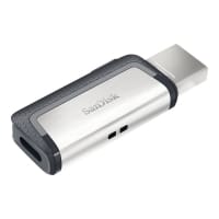 SanDisk Ultra Dual - USB flash drive - 256 GB - USB 3.1 / USB-C