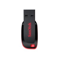 SanDisk Cruzer Blade - USB flash drive - 32 GB - USB 2.0 - blue, green, pink (pack of 3)
