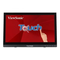 ViewSonic - LED monitor - 16 inch (15.6 inch viewable) - touchscreen - 1366 x 768 - TN - 190 cd/msquared - 500:1 - 12 ms - HDMI, VGA - speakers