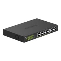 NETGEAR GS324P - Switch - unmanaged - 16 x 10/100/1000 (PoE+) + 8 x 10/100/1000 - desktop, rack-mountable - PoE+ (190 W)