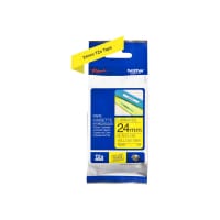 Brother TZe-651 - Standard adhesive - black on yellow - Roll (2.4 cm x 8 m) 1 roll(s) laminated tape - for Brother PT-D600; P-Touch PT-1880, D450, D800, E550, E800, P900, P950; P-Touch EDGE PT-P750