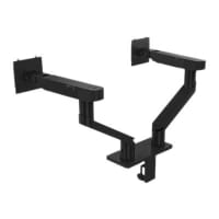 Dell Dual Monitor Arm - MDA20 - Desk mount for 2 LCD displays (adjustable arm) - black - screen size: 19"-27" - mounting interface: 100 x 100 mm